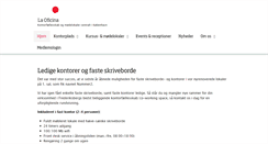 Desktop Screenshot of laoficina.dk